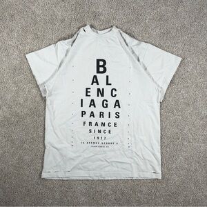 Balenciaga Optical Oversized T-Shirt Size S Unisex